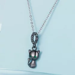 Pandora Style Kocie Wiszące - SCX122-D