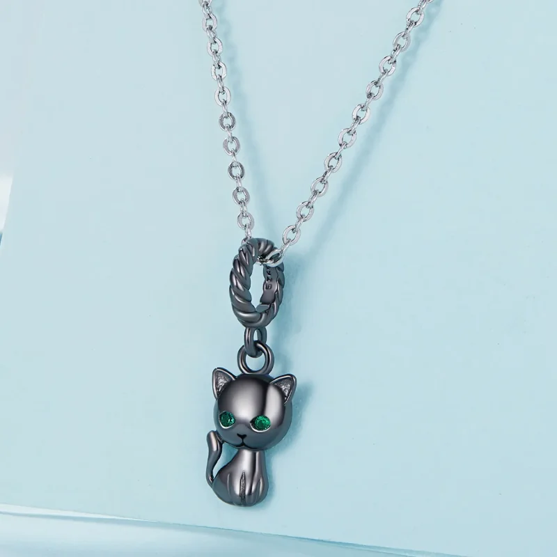 (zdjęcie do) Pandora Style Kocie Wiszące - SCX122-D - Wyświetl 2