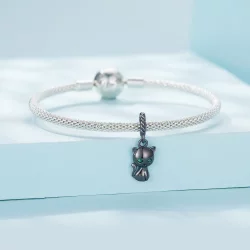Pandora Style Kocie Wiszące - SCX122-D