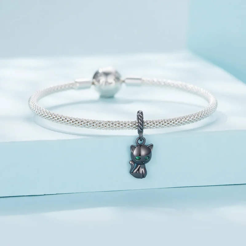 (zdjęcie do) Pandora Style Kocie Wiszące - SCX122-D - Wyświetl 3