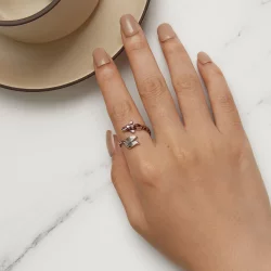 Pandora Style Koi Otwarte Pierścień - BSR474-E