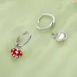 Pandora Style Kolczyki w kształcie biedronki - SCE1573