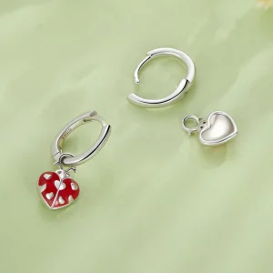Pandora Style Kolczyki w kształcie biedronki - SCE1573
