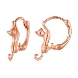 Pandora Style Kolczyki w kształcie kociego ucha - SCE1488-LC