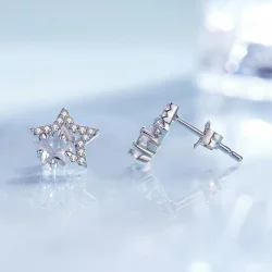 Pandora Style Kolczyki z gwiazdkami - BSE878