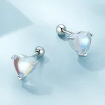 Pandora Style Kolczyki z kamieniem księżycowym - SCE1629