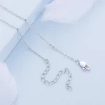 Pandora Style Kolorowy Naszyjnik z Serduszkiem - BSN320