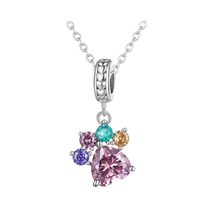 (zdjęcie do) Pandora Style Kolorowy Uroczy Wisiorek z Pazurkiem - SCC2478 - Wyświetl 6