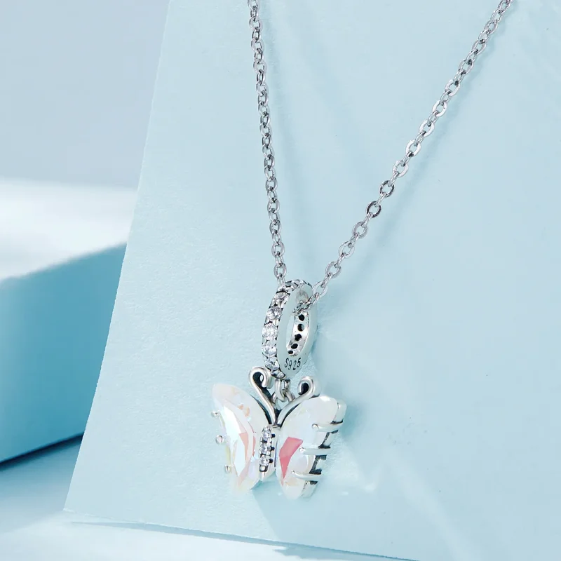 (zdjęcie do) Pandora Style Kolorowy Wisior Motyl Aurora - SCC2305-CF - Wyświetl 2