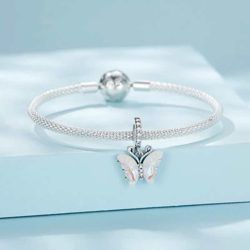 (zdjęcie do) Pandora Style Kolorowy Wisior Motyl Aurora - SCC2305-CF - Wyświetl 3