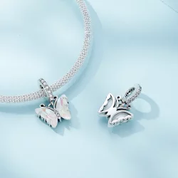 Pandora Style Kolorowy Wisior Motyl Aurora - SCC2305-CF