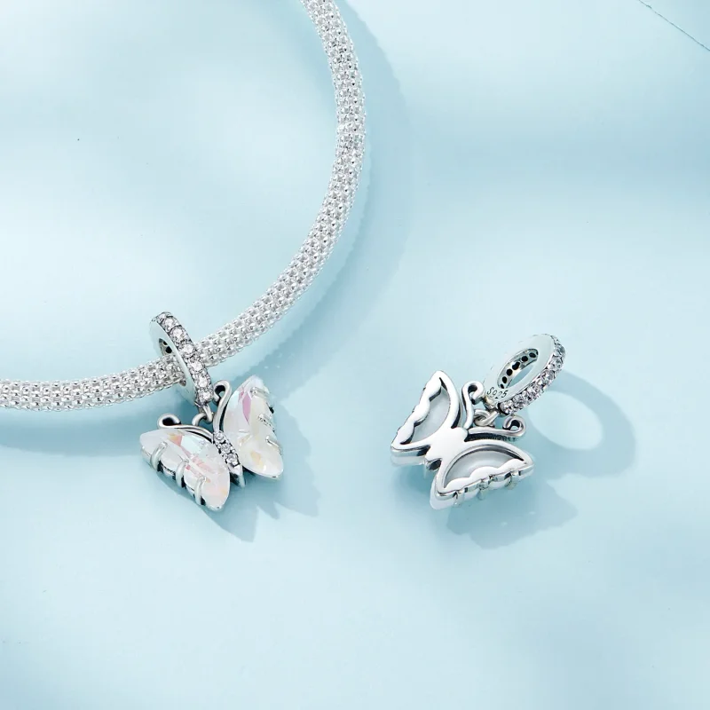 (zdjęcie do) Pandora Style Kolorowy Wisior Motyl Aurora - SCC2305-CF - Wyświetl 4