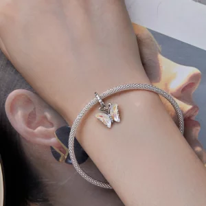 Pandora Style Kolorowy Wisior Motyl Aurora - SCC2305-CF