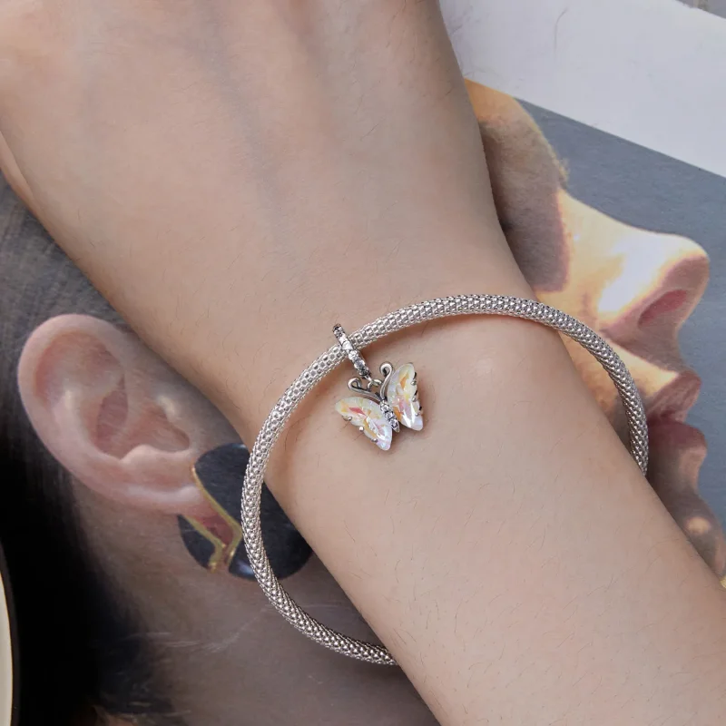 (zdjęcie do) Pandora Style Kolorowy Wisior Motyl Aurora - SCC2305-CF - Wyświetl 6