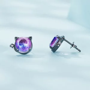 Pandora Style Kotki Kolczyki Sztyfty - SCE1568