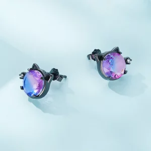 Pandora Style Kotki Kolczyki Sztyfty - SCE1568