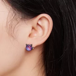 Pandora Style Kotki Kolczyki Sztyfty - SCE1568