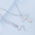 Pandora Style Krzyżowy Naszyjnik Chopina - BSN304