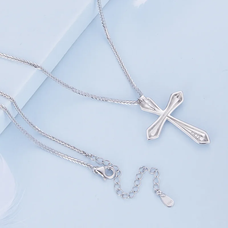 (zdjęcie do) Pandora Style Krzyżowy Naszyjnik Chopina - BSN304 - Wyświetl 4