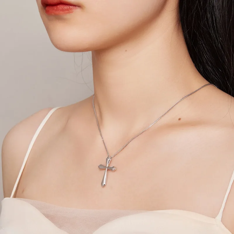 (zdjęcie do) Pandora Style Krzyżowy Naszyjnik Chopina - BSN304 - Wyświetl 7