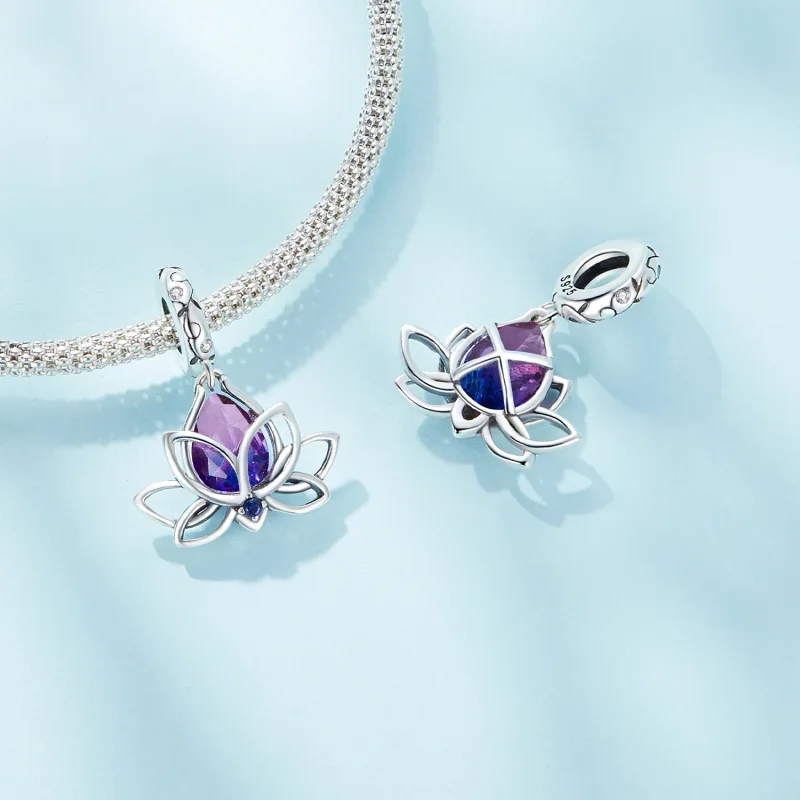 (zdjęcie do) Pandora Style Kwiat Lotus - SCC2562 - Wyświetl 4