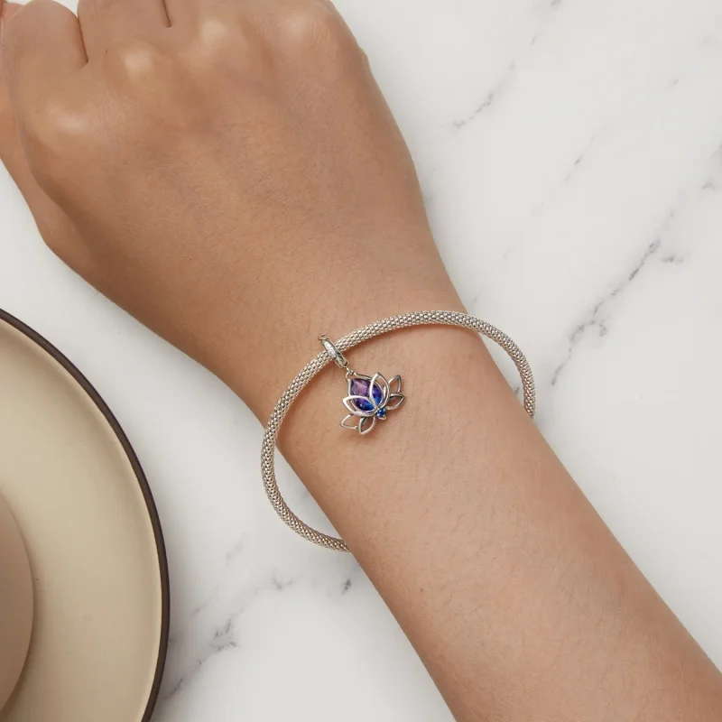 (zdjęcie do) Pandora Style Kwiat Lotus - SCC2562 - Wyświetl 6
