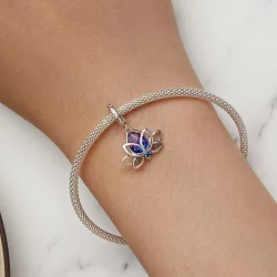 Pandora Style Kwiat Lotus - SCC2562