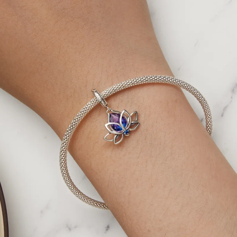 (zdjęcie do) Pandora Style Kwiat Lotus - SCC2562 - Wyświetl 7