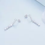 Pandora Style Kwiatki z Frędzlami Kolczyki - BSE870