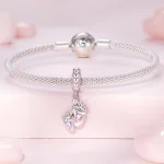 Pandora Style Ślady Miłości Wisior - BSC825
