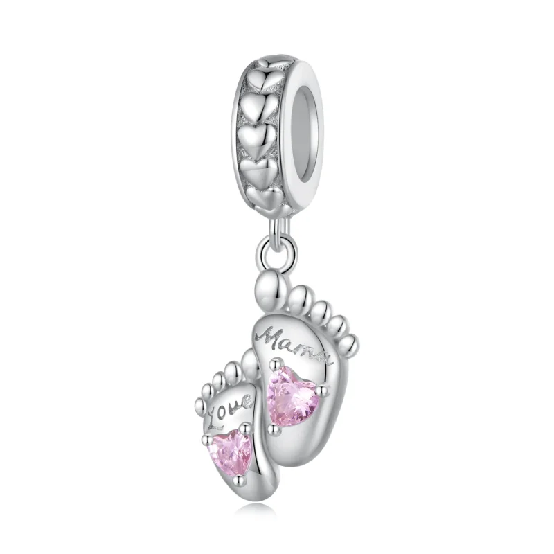 (zdjęcie do) Pandora Style Ślady Miłości Wisior - BSC825 - Wyświetl 6