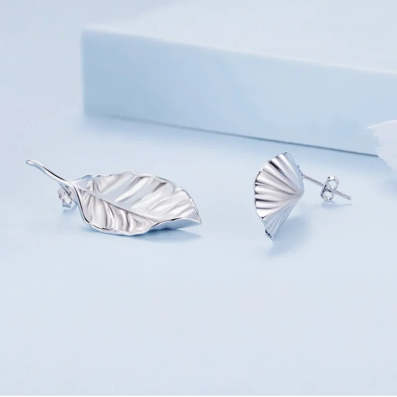 (zdjęcie do) Pandora Style Liście Kolczyki w Kształcie Szpilki - BSE812 - Wyświetl 3