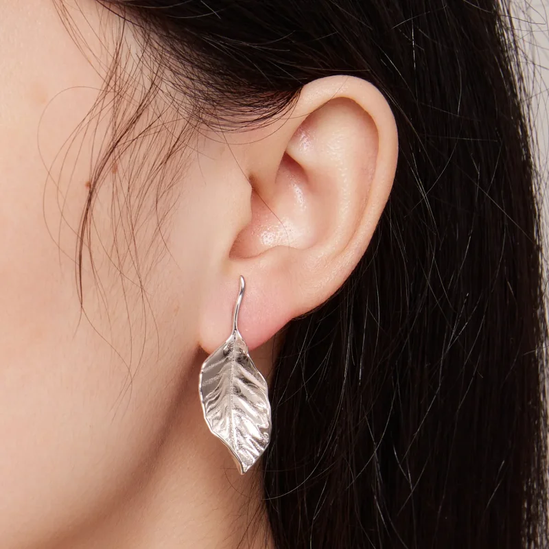 (zdjęcie do) Pandora Style Liście Kolczyki w Kształcie Szpilki - BSE812 - Wyświetl 5