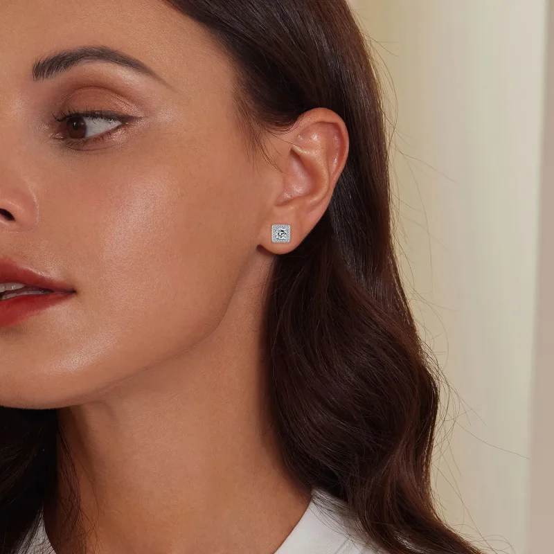 (zdjęcie do) Pandora Style Light Luxury Stud Earrings - BSE895 - Wyświetl 5