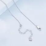 Pandora Style Lśniący Naszyjnik z Podwójną Warstwą - BSN358