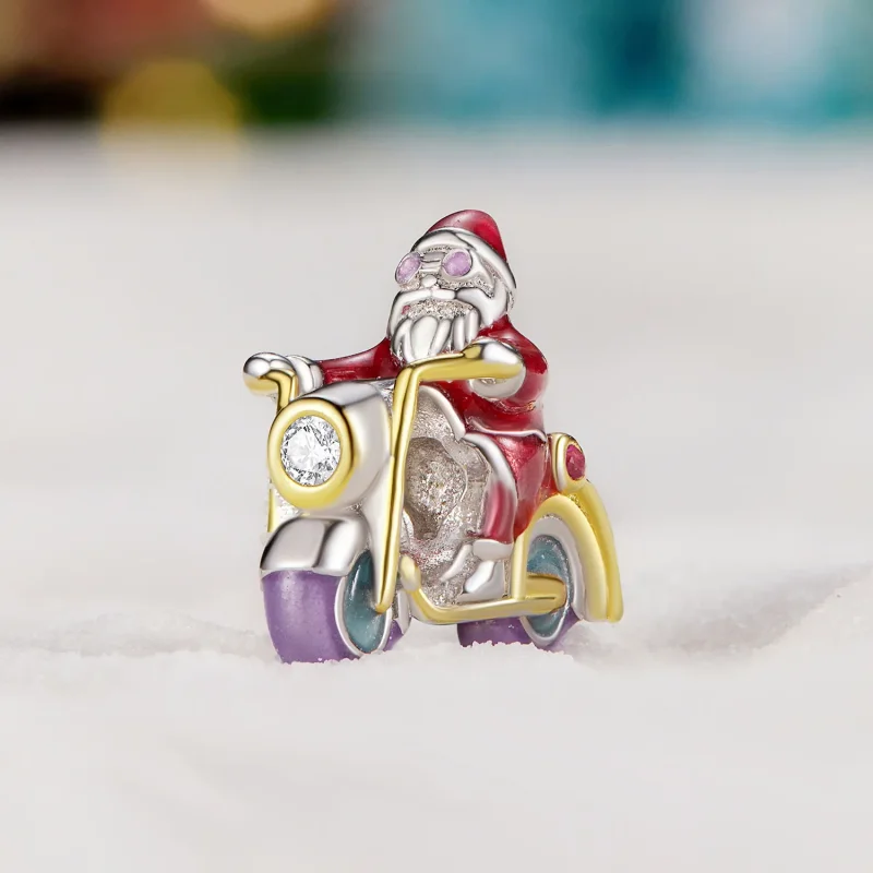 (zdjęcie do) Pandora Style Luminous Santa Claus Is Here Charm - SCC2645 - Wyświetl 2