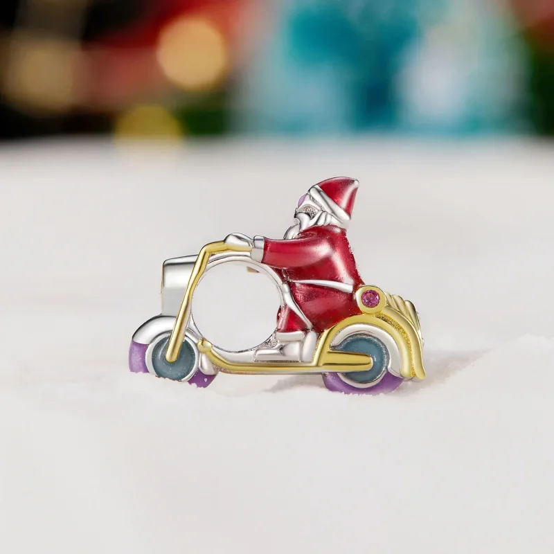 (zdjęcie do) Pandora Style Luminous Santa Claus Is Here Charm - SCC2645 - Wyświetl 3