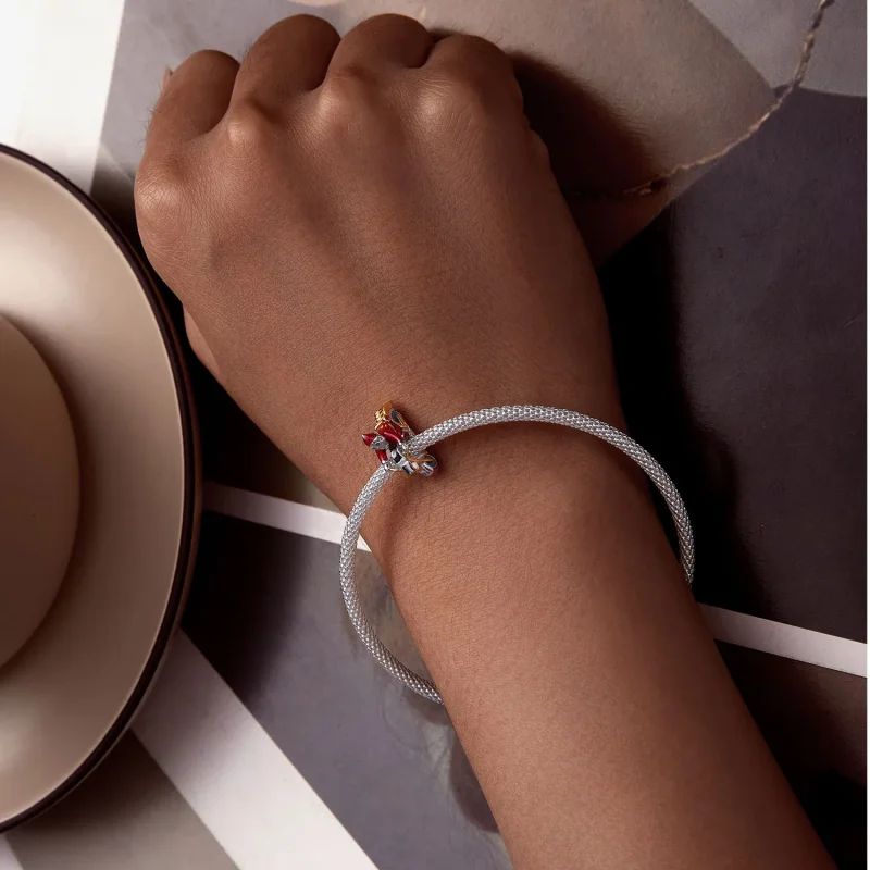 (zdjęcie do) Pandora Style Luminous Santa Claus Is Here Charm - SCC2645 - Wyświetl 6