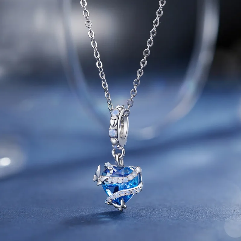(zdjęcie do) Pandora Style Magic Heart Dangle - SCC2535 - Wyświetl 2