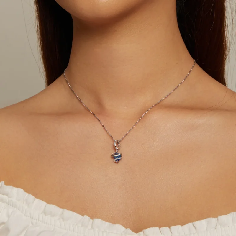 (zdjęcie do) Pandora Style Magic Heart Dangle - SCC2535 - Wyświetl 5