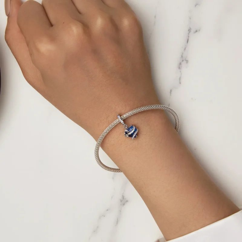 (zdjęcie do) Pandora Style Magic Heart Dangle - SCC2535 - Wyświetl 7