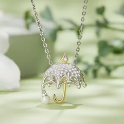 Pandora Style Mały Charm Z Parasolem - BSC862