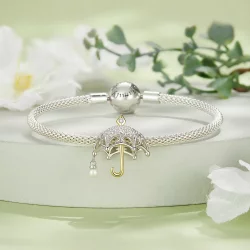 Pandora Style Mały Charm Z Parasolem - BSC862
