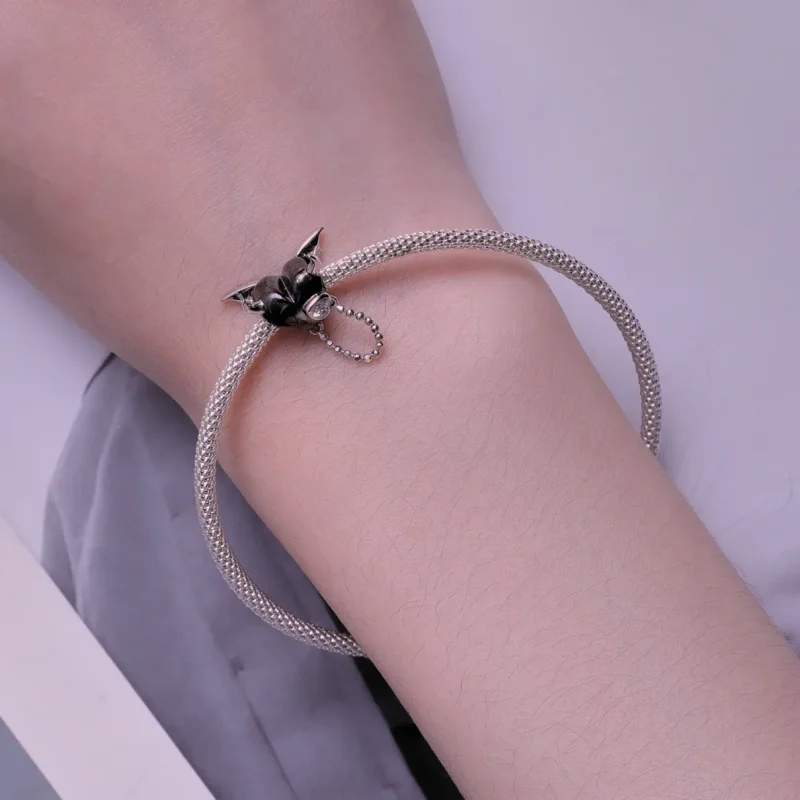 (zdjęcie do) Pandora Style Mały Diabeł Punk Charm - SCC2495 - Wyświetl 5