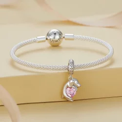 Pandora Style Mały Wisiorek Złotego Retrievera - BSC799