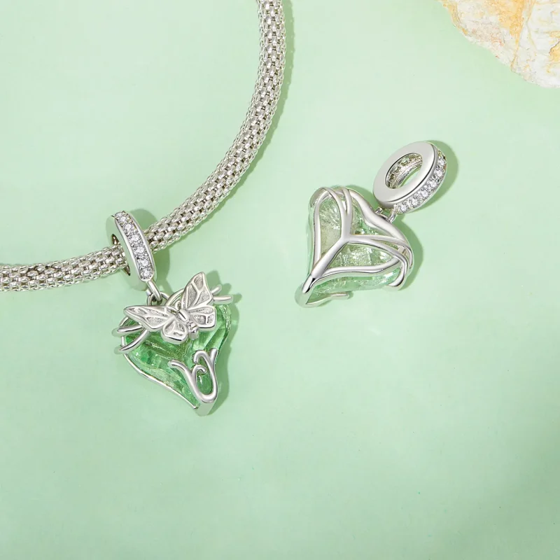 (zdjęcie do) Pandora Style Mały Zwisający Motyl - BSC897 - Wyświetl 4