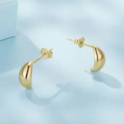 Pandora Style Moon Studs Kolczyki - SCE1632-B
