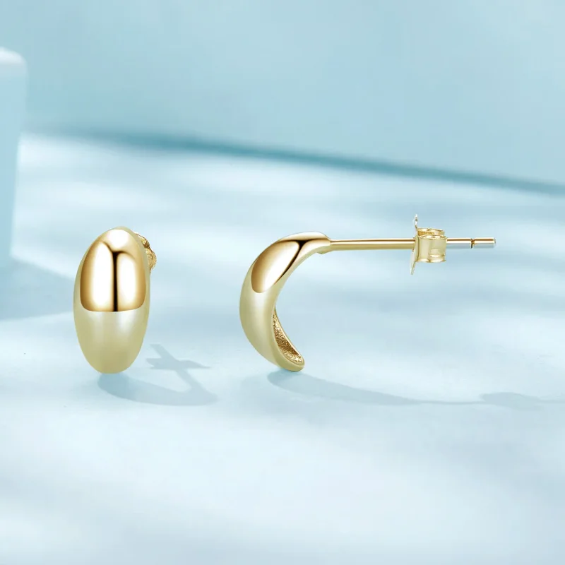 (zdjęcie do) Pandora Style Moon Studs Kolczyki - SCE1632-B - Wyświetl 4