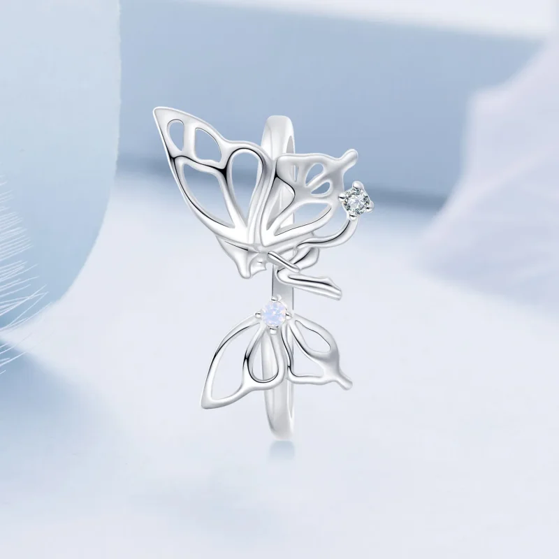 (zdjęcie do) Pandora Style Motyl Elfa Pierścionek - BSR484-E - Wyświetl 2