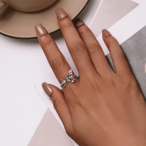 Pandora Style Motyl Elfa Pierścionek - BSR484-E